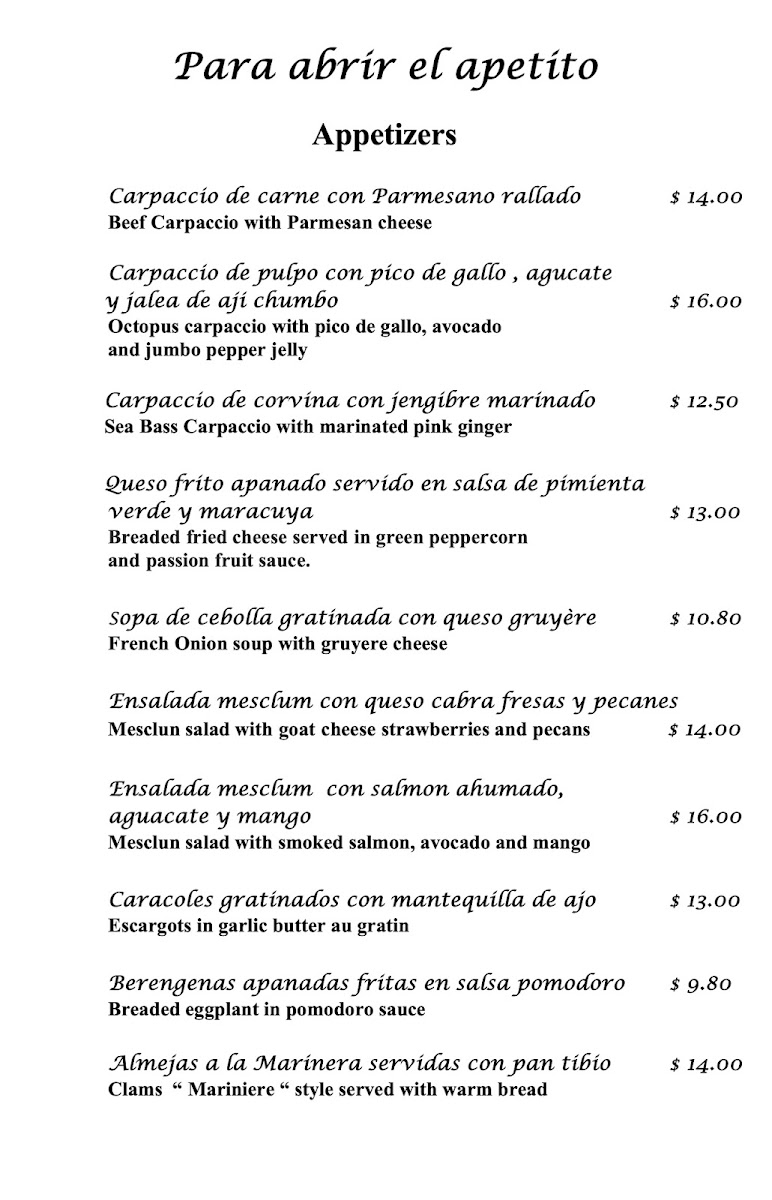 Menu Chef Pascal Restaurant-2