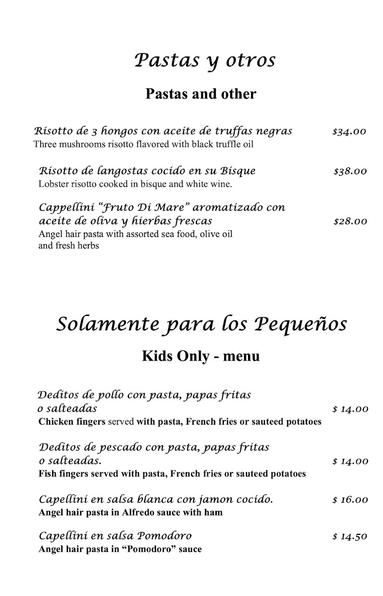 Menu Chef Pascal Restaurant-7